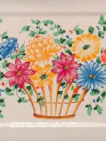 Цветочный рисунок печь Lincar